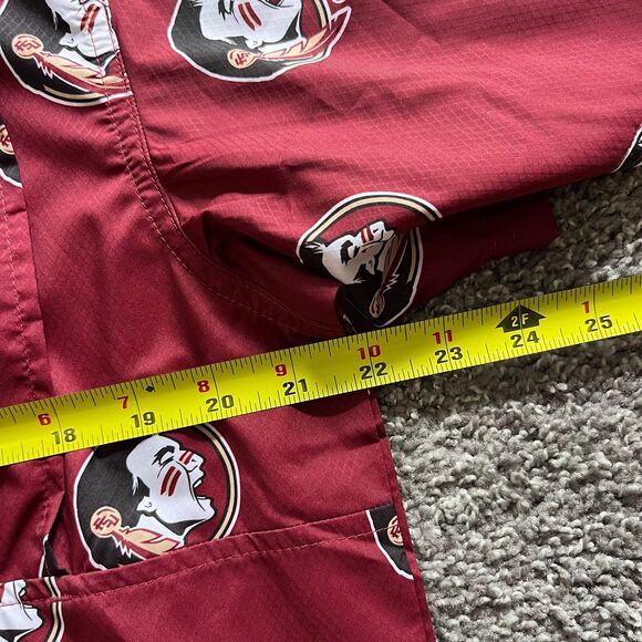 NEW Columbia PFG Florida State Seminoles CLG Super Slack Tide Shirt AOP Men’s M - Picture 5 of 6